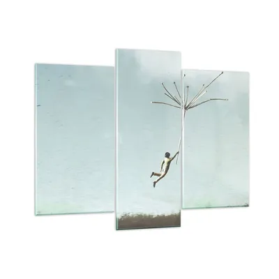 Produktbild von Bilder auf glas - 3 Teile - Vintage unwirklich Metapher - 130x100cm - Glasbilder - Wandbilder - Bilder - Wanddekoration aus Glas - Glas Bilder - Wandbild auf Glas - GCB130x100-4718