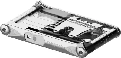 Zdjęcie produktu dla Lezyne Super SV 23, Narzędzie rowerowe, Narzędzie wielofunkcyjne do rowerów, Uniwersalne, Srebrny, Aluminium, T25, T30