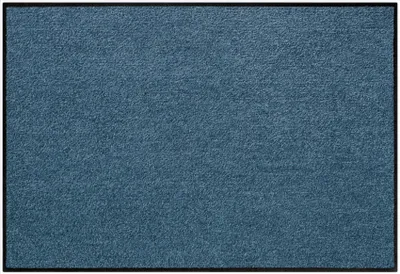 Produktbild von Wash&Dry: Fußmatte waschbar, denimblau, 50 x 75 cm (SLU7010-050X075)