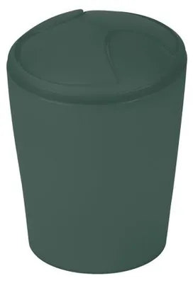 Produktbild von Spirella Mülleimer mit Wippe, PP Move, 2 l, Dunkelgrün
