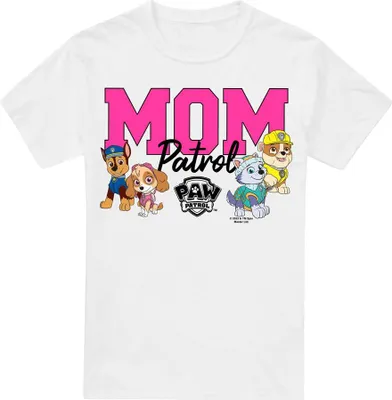 Obrázek produktu pro Paw Patrol - Pánské tričko "Mom Patrol" - Den matek TV6400 (XL) (Bílá)