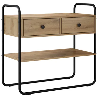 Produktbild von vidaXL Konsolentisch Artisan-Eiche 100 x 40 x 75 cm Holzwerkstoff