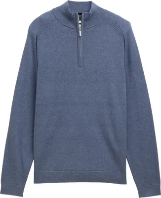 Produktbild von Troyer Strickpullover mit Logo-Stickerei