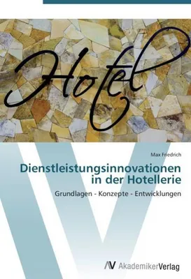 Produktbild von Dienstleistungsinnovationen in der Hotellerie
