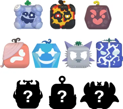 Obrázek produktu pro Blox Fruits Minifigures - S2, 6 rok/roky, Vícebarevný