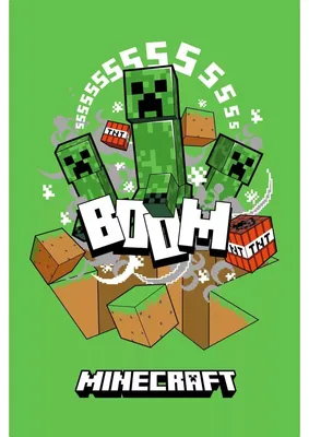 Image de Couverture en polaire Minecraft - Creepers Boom