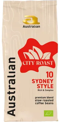 Obrázek produktu pro Zrnková káva Australian City Roast Sydney Style 400 g – Aromatická káva s plným tělem