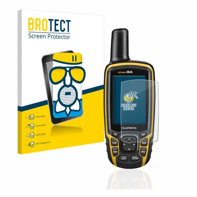 Produktbild von BROTECT Entspiegelungs Schutzglas für Garmin GPSMAP 64 Schutzfolie Panzer Folie Glas Display Schutz matt