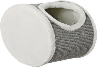 Produktbild von TRIXIE Kuschelhöhle zur Wandmontage - weiß/grau - 42 × 29 × 28 cm