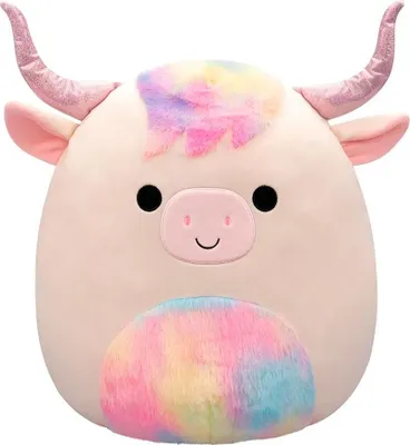 Produktbild von Squishmallows P20 Dagnus Highland Cow (206542) Teddybär Rosa  Rosa One Size
