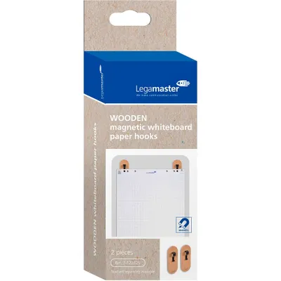 Obrázok produktu pre Legamaster magnetický držiak na flipchart WOODEN hnedý na podložky flipchart
