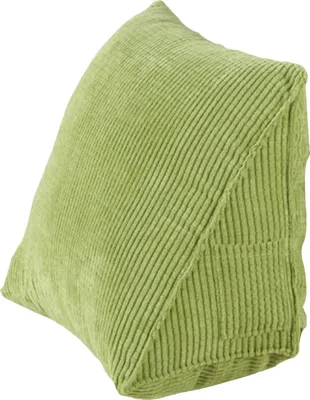 Produktbild von Dreieckskissen Komfortables Lesekissen mit Reissverschlusstasche Dreieckskeilpolster Kleines Rueckenstuetzkissen Kissen fuer Buero-Heimbett-Sofa