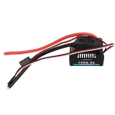 Produktbild von 150A Brushless ESC Wasserdicht Staubdicht BEC 5A 5,8V Elektronischer Drehzahlregler für 1/8 RC Auto