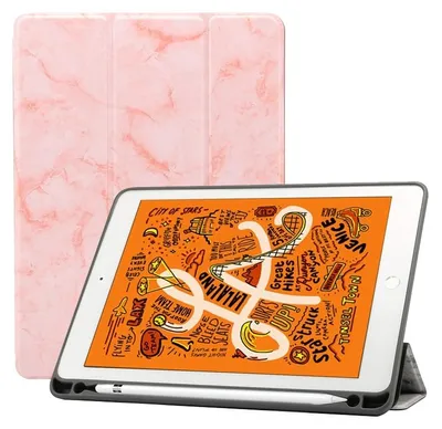 Produktbild von Mobigear Dreifach-Faltetui für iPad Air 3 (2019) – Klapphülle mit Stifthalter – Rosa