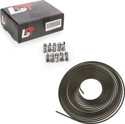 Produktbild von 10m Stahl Bremsleitung 4,75mm +10 Schnellverbinder für Audi Porsche