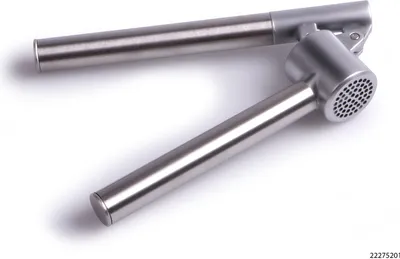 Produktbild von Massive Edelstahl Knoblauchpresse