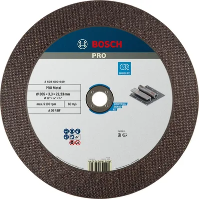 Produktbild von PRO Metal Gebundene Trennscheibe, 300 x 3,2 x 22,23 mm