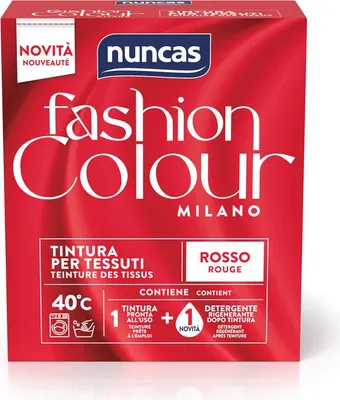 Image de Teinture Nuncas Milano Fashion Colour Teinture Textile Intense Et Durable - Nuncas