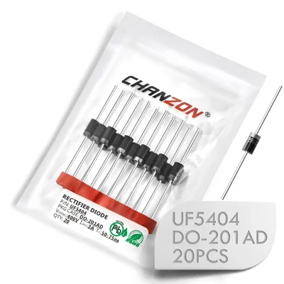 UF5404 Ultrafast-Diode 3A 400V 50-75ns DO-201AD 20 St.