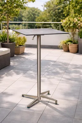 Produktbild von Destiny LOFT Stehtisch 68x68x108cm, beton dunkel