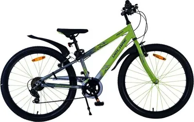 Produktbild von Volare Rocky Kinderfahrrad - 24 Zoll - Grün - 7 Gänge