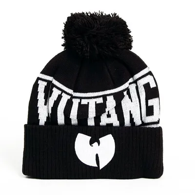Produktbild von Zimná čiapka s logom Wu-Tang Black - UNI