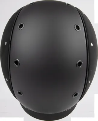 Produktbild von CASCO Champ Embellis Schwarz Reithelm, Farbe:schwarz velour, Größe:52-56 cm