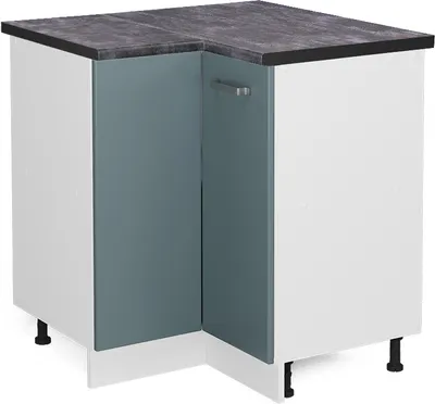 Image de Meuble d'angle Vicco R-Line Bleu-gris 75.6cm , PT Anthracite, Model 46277