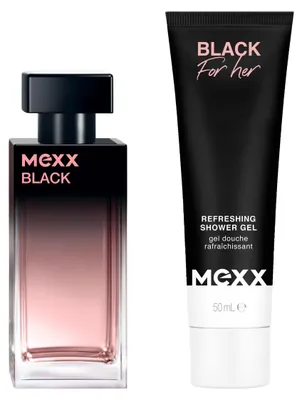 Produktbild von Mexx BLACK FOR HER EDT 30ml+SG 50ml