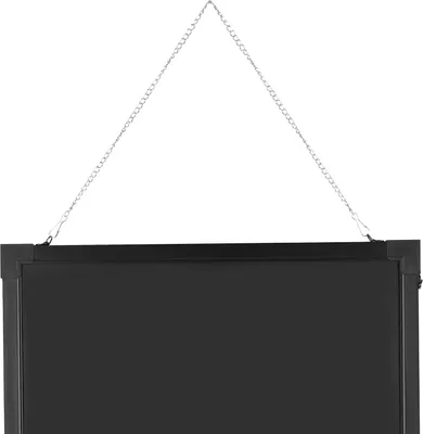Produktbild von LED Schreibtafel - Werbetafel - 50×70 cm - 18 Lichteffekte - Fernbedienung - 8 Neonstifte - Netzbetrieb/8×AA (ohne) - LED 5050 - Schwarz