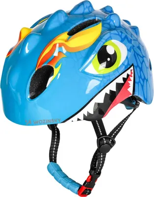 Produktbild von Wozinsky Leichtgewicht-Kinderfahrradhelm Größe S 50–54 cm 360° System Blau