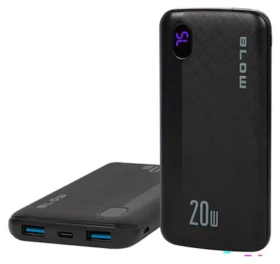 Produktbild von Blow Pb10b 10000mah Powerbank Schwarz  Schwarz One Size