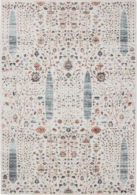 Produktbild von benuta Waschbarer Vintage Teppich George Multicolor 160x230 cm Wohnzimmerteppich Schlafzimmer weich orientalisch Rechteckig