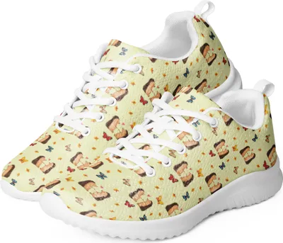 Produktbild von Mr. & Mrs. Panda Damen Sneaker Igel Liebe Größe 41 - Gelb - Geschenk, Freizeitschuh, Weiß, Hochzeit, Hochzeitstag, Freundin, Bunt, Sportschuh