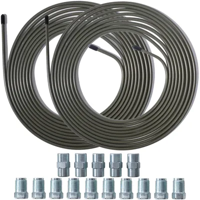Image de Tuyau de frein de 10 mètres avec 10 raccords vissés
