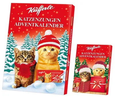 Produktbild von Küfferle Katzenzungen Adventskalender