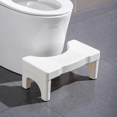 Produktbild von Toilettenhocker 39 x 26 cm, rutschfest, für Badezimmer