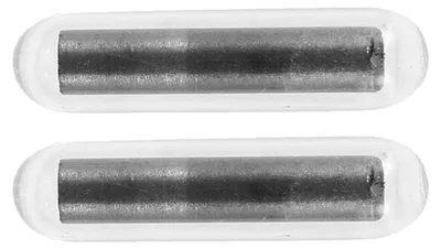 Produktbild von 2 Stück PTFE-beschichtete Glas-Magnetrührstäbe 8x32mm für präzises Rühren in chemischen Anwendungen, wiederverwendbar