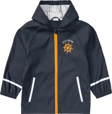 Produktbild von Lupilu Jungen Matsch- und Buddeljacke   Wind- und wasserdicht Reflektierend Navy 98-104