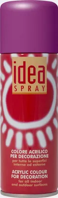Obrázek produktu pro Dekorativní barva a lak ve spreji MAIMERI Idea Spray 200 ml - Fialová