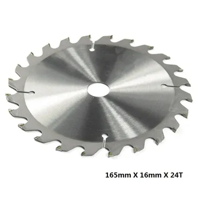 Produktbild von Standard-Kreissägeblatt 24 Hartmetallzähnedurchmesser165 mm x 16 mm x 24 Zähne
