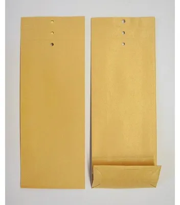 Produktbild von Musterbeutel 140x345x50mm 120g/qm ohne VE=250 Stück braun