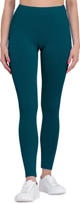 Produktbild von Bellivalini Damen Lange Leggings aus Viskose BLV50-147 (Smaragdgrün, S)
