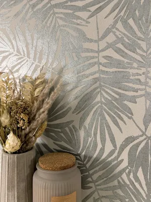 Produktbild von NEWROOM Tapete Muriyo Beige Vliestapete - Modern Dschungel Palmen  Germany