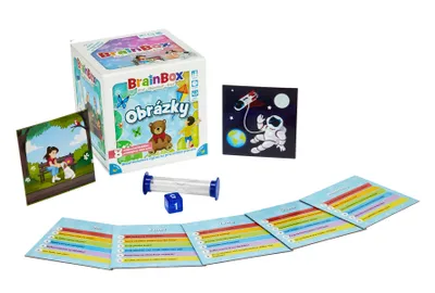 Produktbild von BrainBox Gesellschaftsspiel Bilder Gedächtnis- und Beobachtungsspiel für 1 Spieler