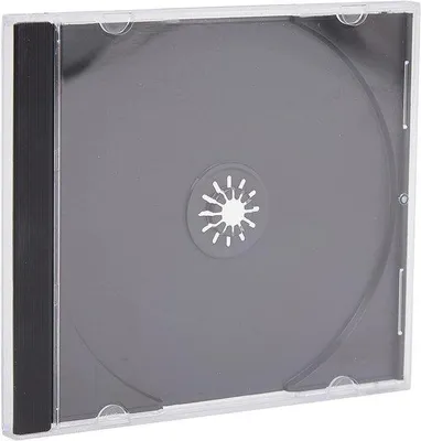 Obrázek produktu pro 25 kusů černých obalů na CD, jednotlivě balené