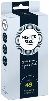 Immagine prodotto di MISTER.SIZE 49 mm preservativi 10 pezzi