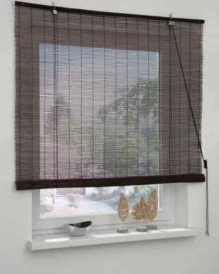 Produktbild von Gardinia Bambus-Rollo schoko 100 x 160 cm