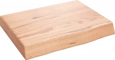 Produktbild von vidaXL Waschtischplatte Hellbraun 40x30x(2-6) cm Massivholz Behandelt