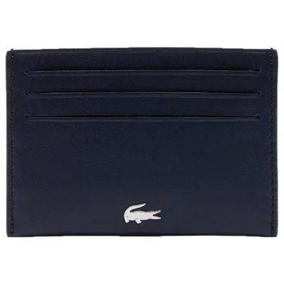 Obrázok produktu pre LACOSTE kožené puzdro na karty FG Credit Card Holder Peacoat blue